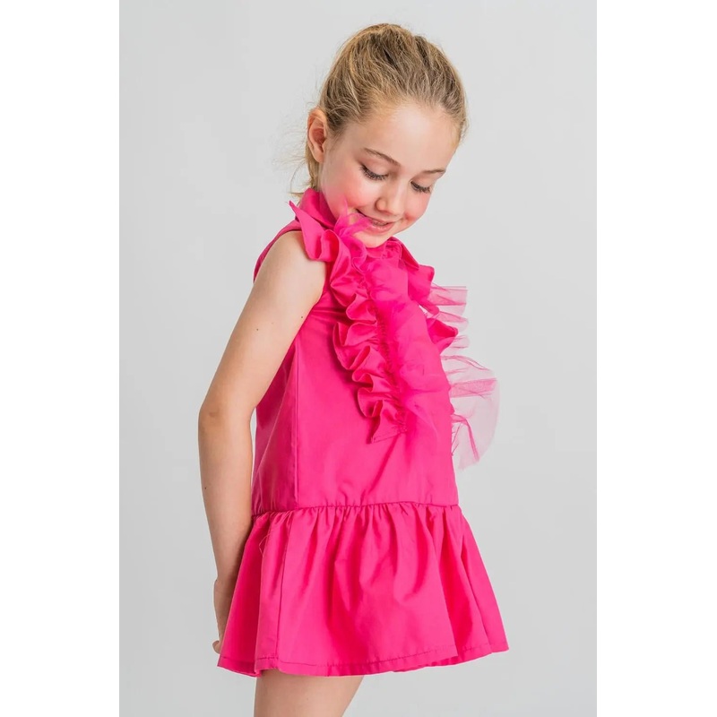 FAIRWAY FUCHSIA DRESS|3 YEARS|4 YEARS|6 YEARS|FUCHSIA