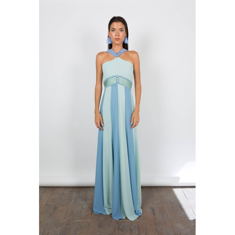 FINAL SALE Jacaranda Dress|Small (36)|Blue