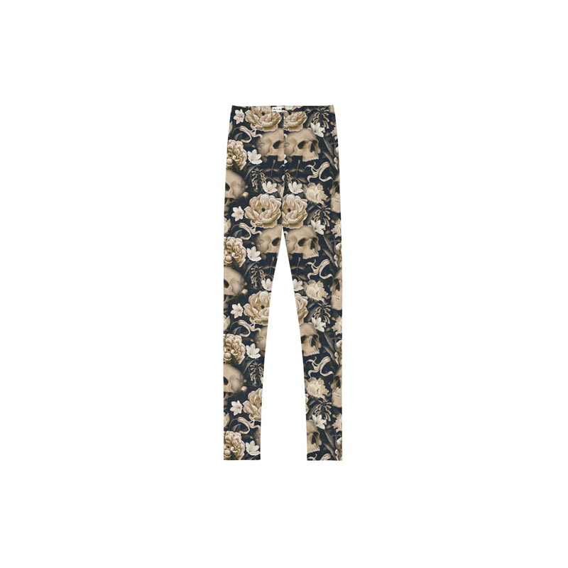 Gothic Toile Youth Leggings|8|10|12|14|16|18|20