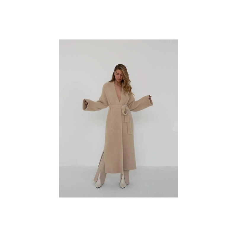Nenya – Longline Fluffy Cardigan Bella