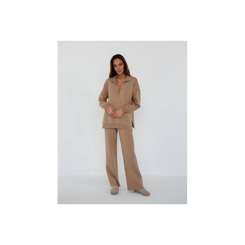 Trousers Lana in Caramel|XS/S 90% cotton 10% acrylic / Caramel|S/M 90% cotton 10% acrylic / Caramel|M/L 90% cotton 10% acrylic / Caramel