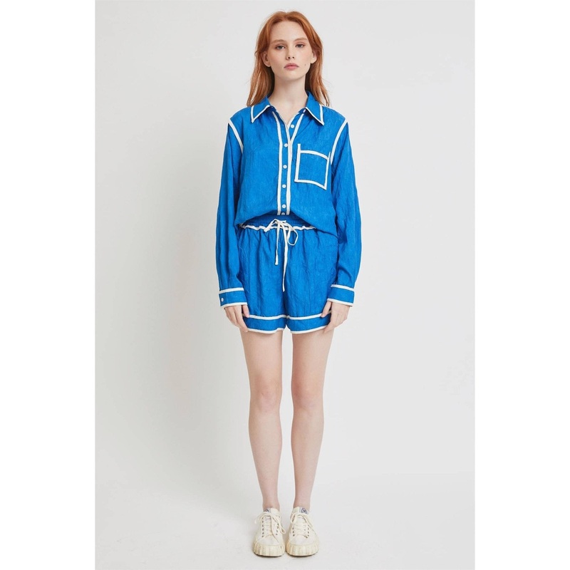 Blue Golightly Set|BLUE/WHITE|L|M|S