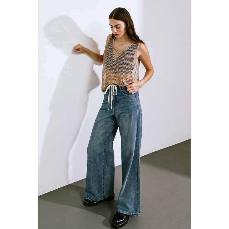 SHE’S A SWEET TALKER DENIM PANTS