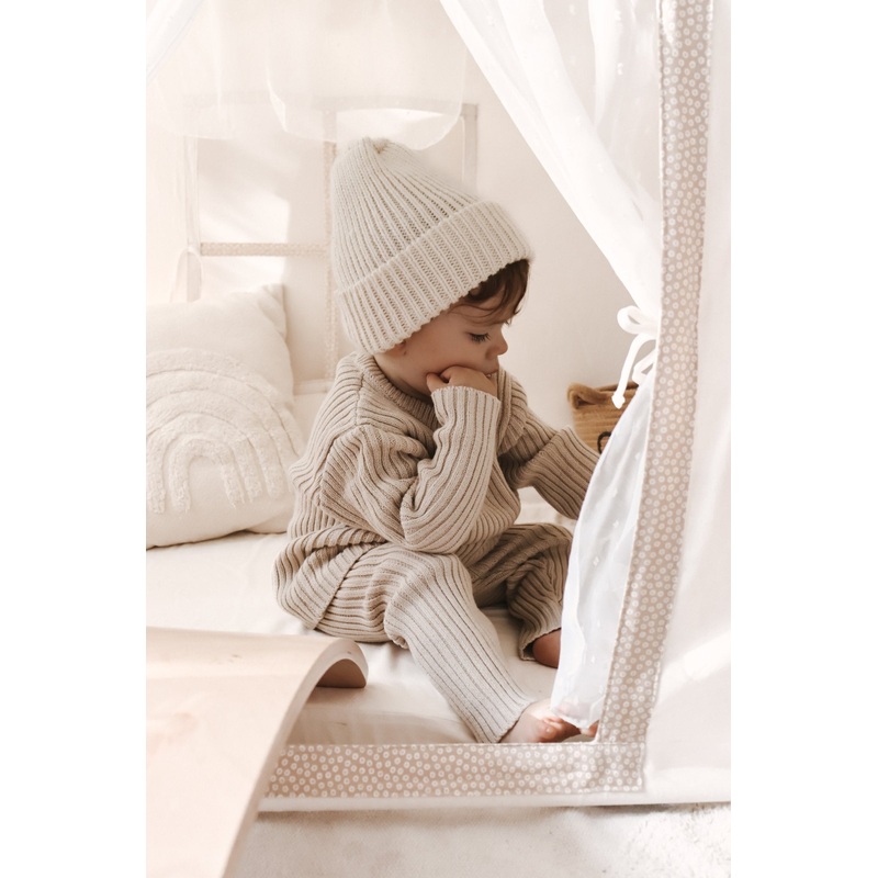 Chunky Rib Leggings – Beige|Newborn|0-3m|3-6m|6-12m|12-18m|18-24m|Beige