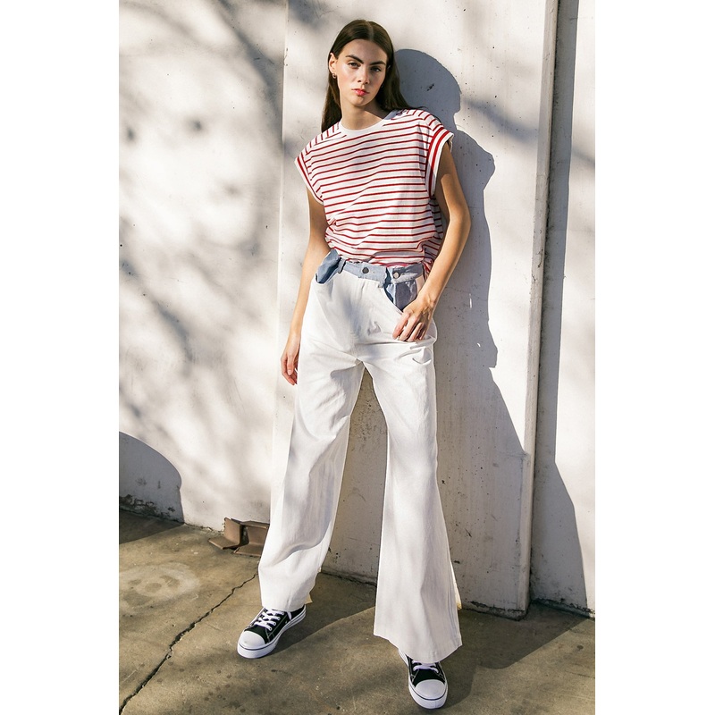 CLAIM TO FAME DENIM TWILL PANTS