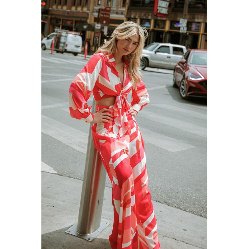 GOOD TIMES ONLY WOVEN PANTS|RED|S|M|L|XL|2X|3X