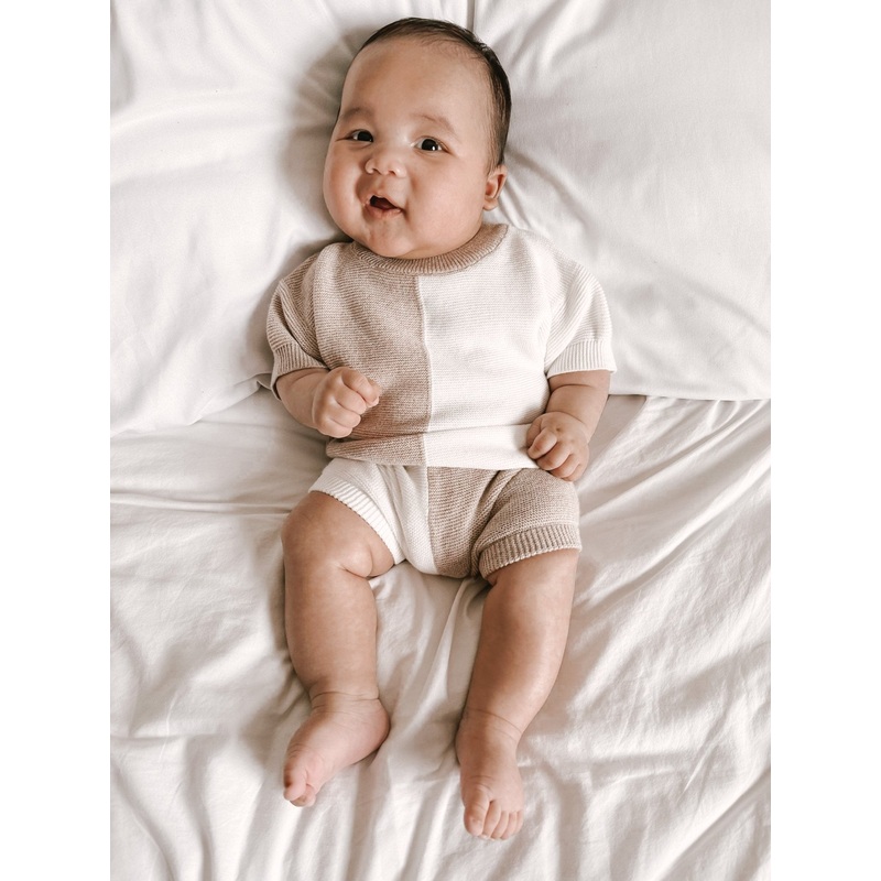 Luna + Luca Color Block Set|0-3m|3-6m|6-12m|12-18m|18-24m|2-3y|3-4y|4-5y|5-6y|Color Block