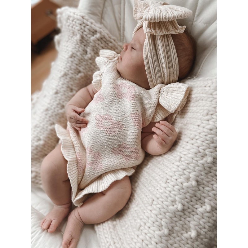 Luna + Luca Floral Frills Romper