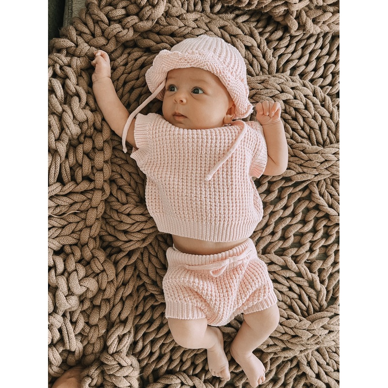 Luna + Luca Summer Tank Set – Pink