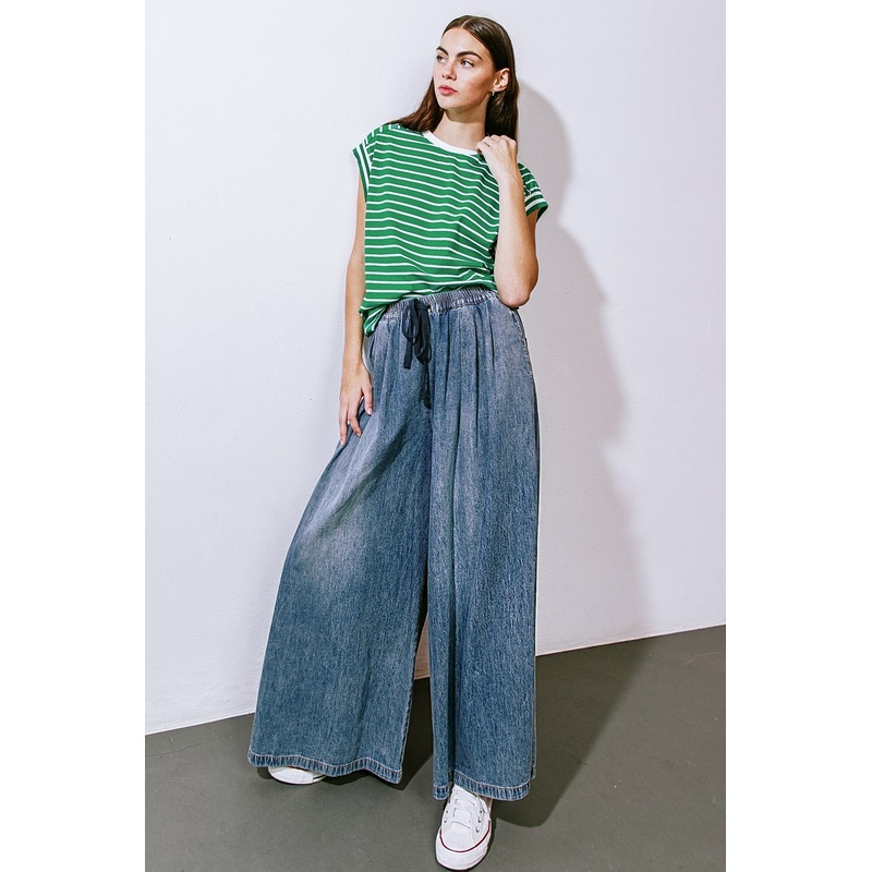 STREETSIDE SONNET DENIM PANTS|INDIGO|S|M|L