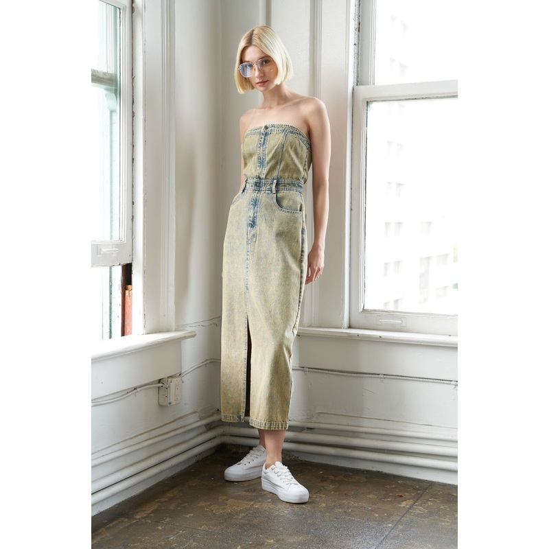 UNBEATABLE MEMORIES MIDI DRESS