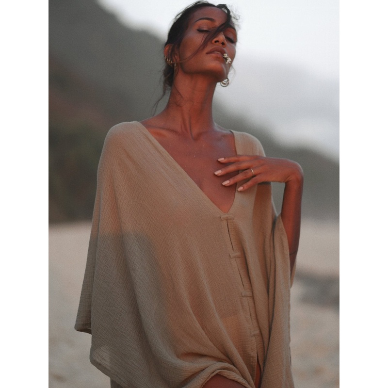 Ava Kimono – Khaki Green|Khaki Green|One Size