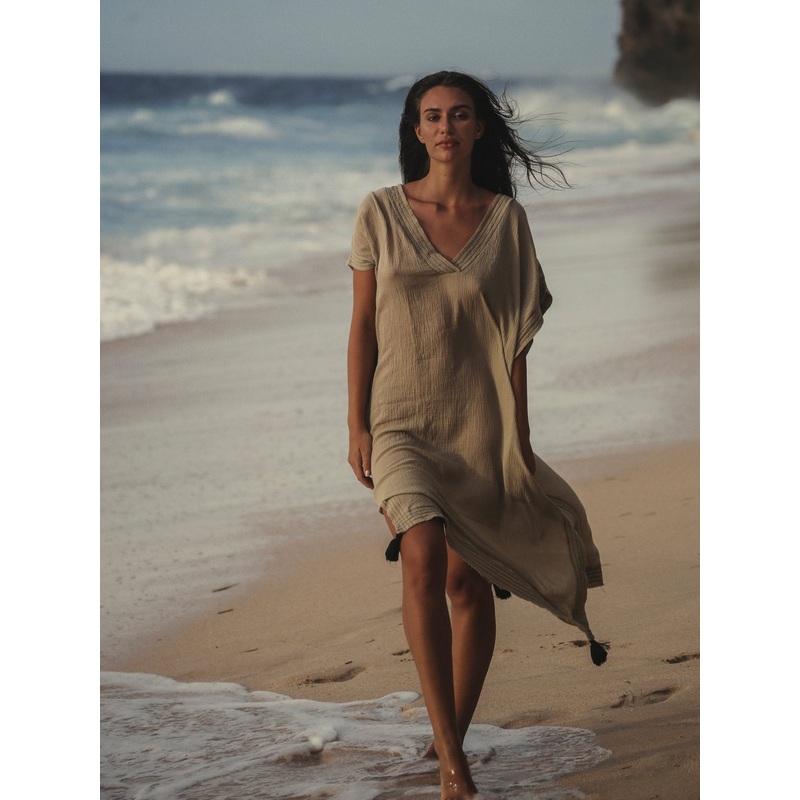 Ela Kaftan – Khaki Green|Khaki Green|One Size