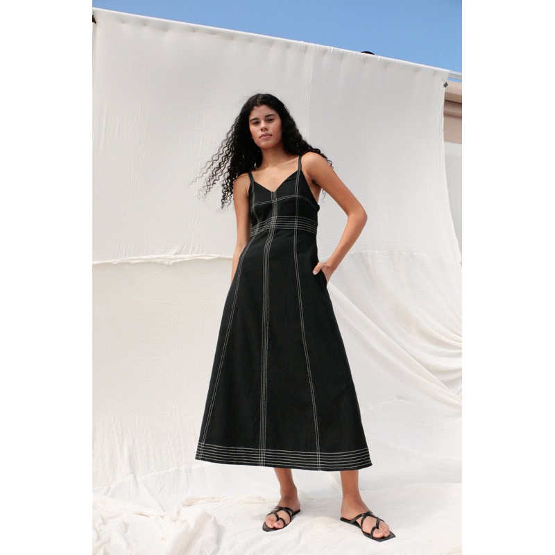 Eva Maxi Dress – Black|Black|S-M|M-L