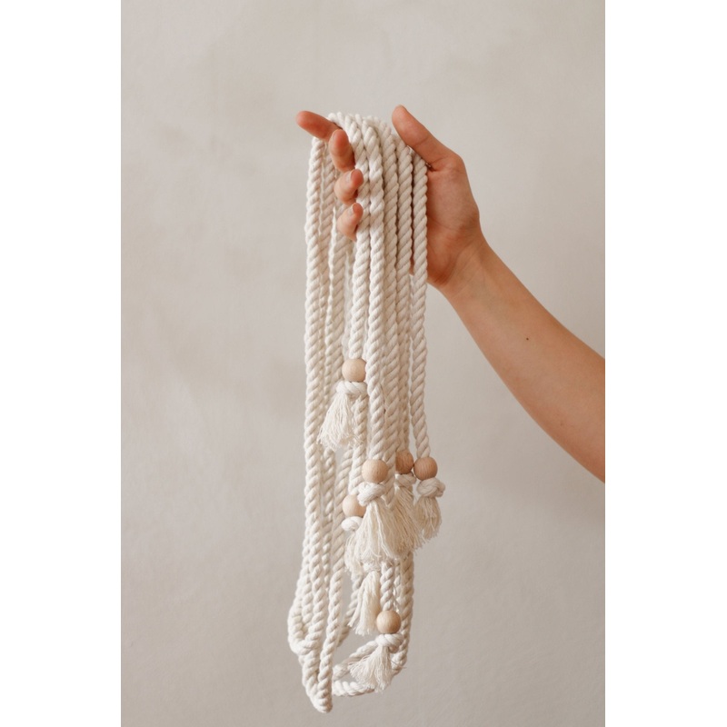 Gia Rope Belt – Natural|Natural|One Size