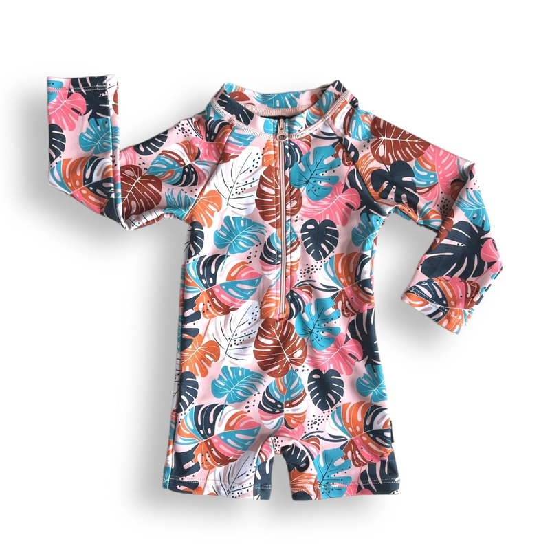 RASH GUARD- Monstera|6/12m|12/18m|18/24m|2T|3T|4T|5/6|7/8