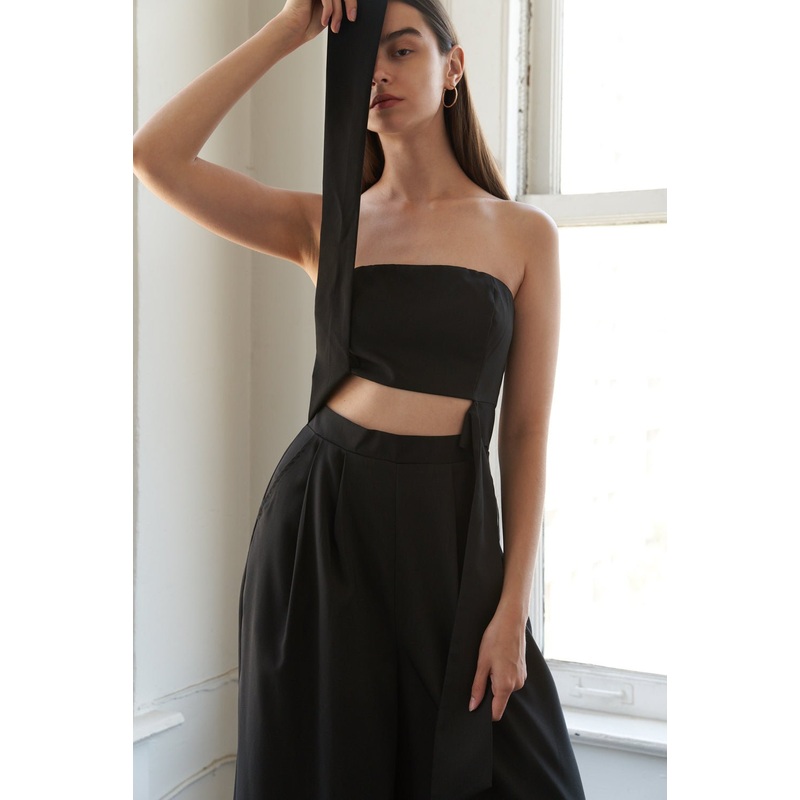 SPRINGTIME SERENADE WOVEN JUMPSUIT