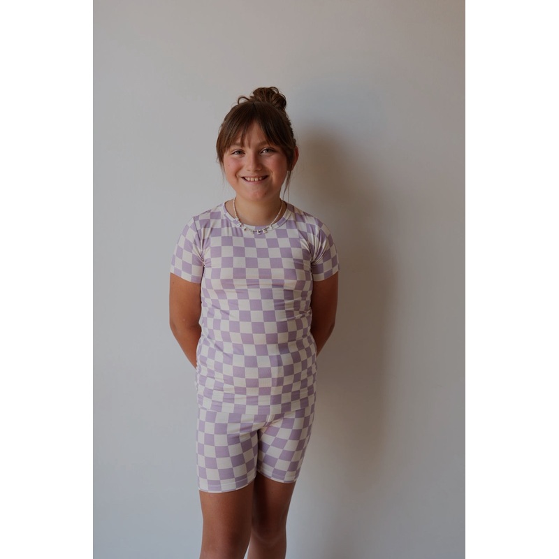 Bamboo Short Set | Grape Soda|2/3 Years|4/5 Years|6/7 Years|8/9 Years|10/12 Years