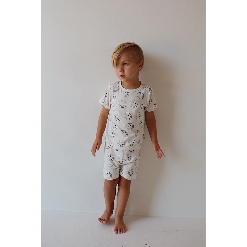 Bamboo Short Set | Green Smiles