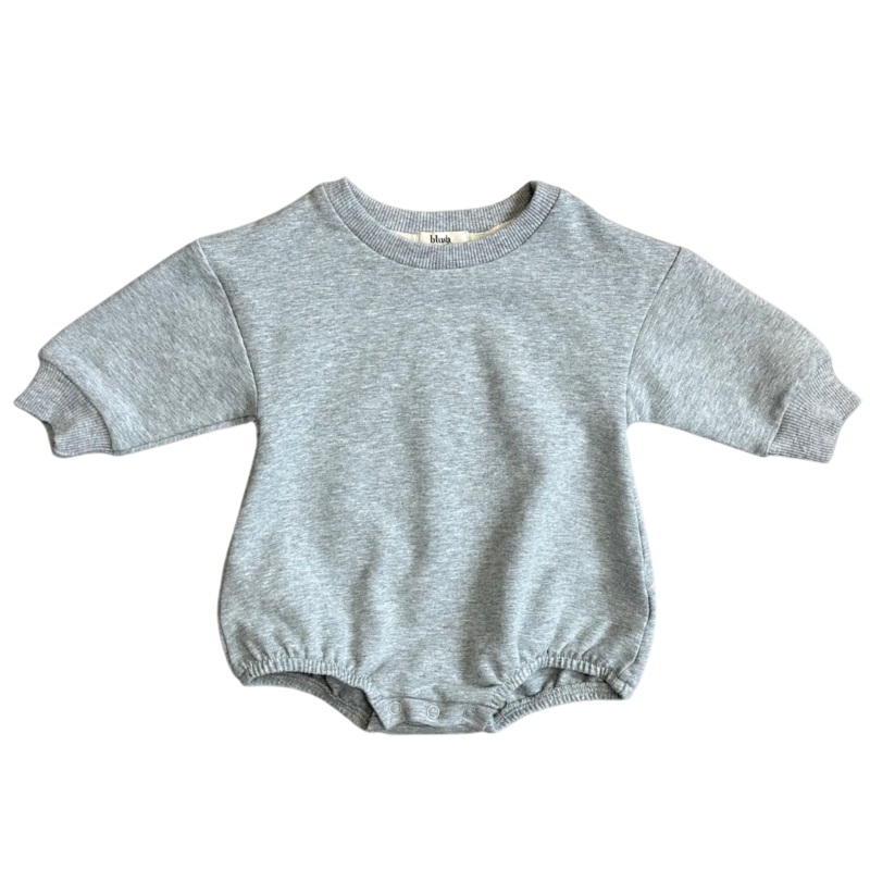 FT Bubble Romper – Koala|0-3M|3-6M|6-12M|12-18M|18-24M