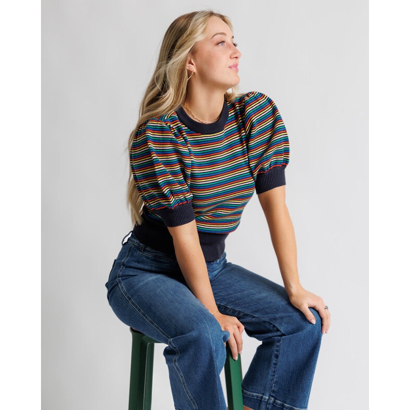 Full Spectrum Pullover|XS|S|M|L|XL|XXL|Bright Stripe