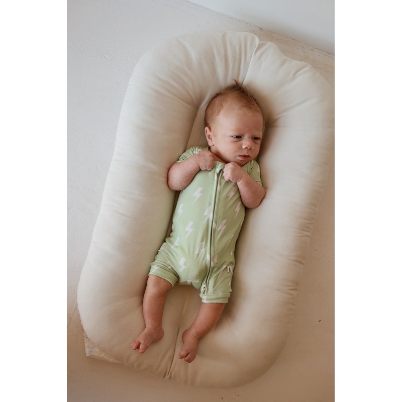 Shortie Bamboo Zip | Flash|Newborn|0-3 Months|3-6 Months|6-12 Months|12-18 Months|18-24 Months