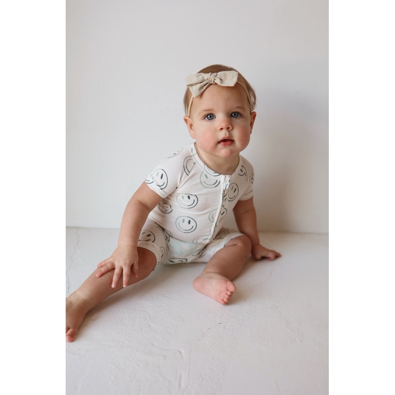 Shortie Bamboo Zip | Green Smiles