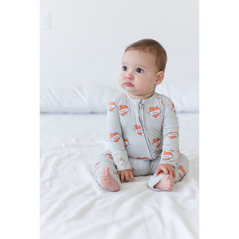 Tattoo Hearts – Zippy|NB|0-3M|3-6M|6-12M|12-18M|18-24M