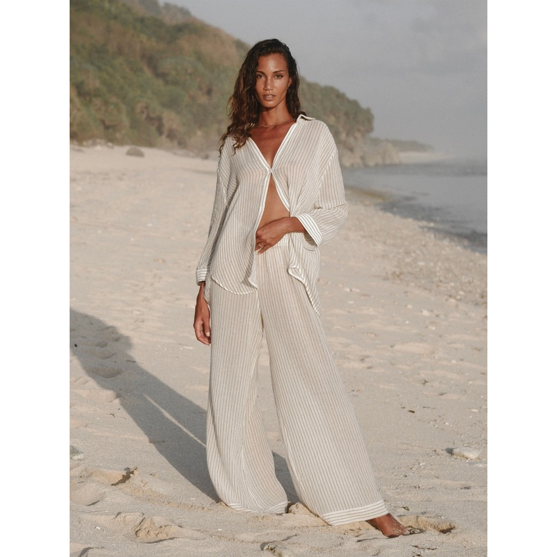 Voyage Set – Khaki Green Stripes