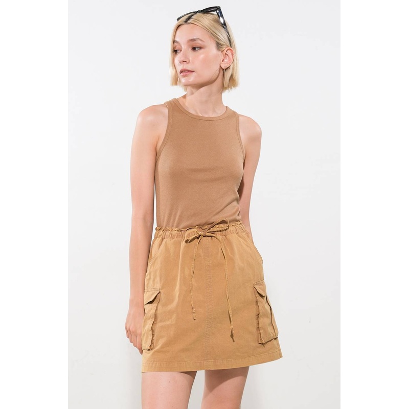 WISH FOR MORE MINI DRESS|CAMEL|S|M|L