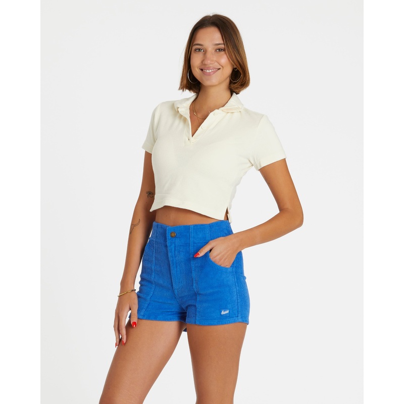 Women’s Terry Polo (Cream)|S|M|L|XL|XXL