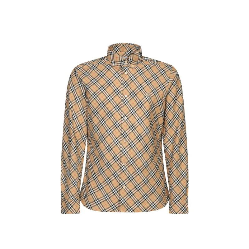 Burberry Sand Check Shirt|S