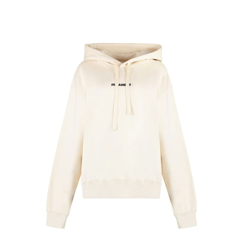 Jil Sander Cotton Hooded Sweatshirt