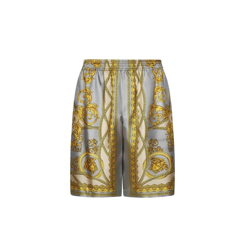 Versace La Coupe Des Dieux Silk Shorts