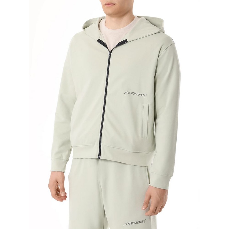 Hinnominate Green Cotton Sweater