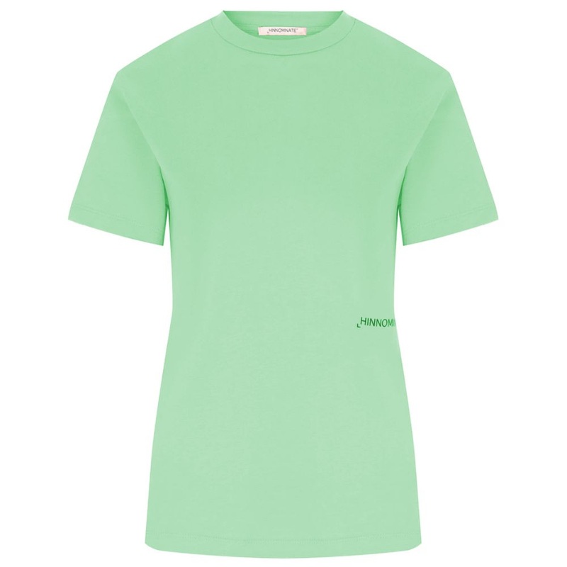 Hinnominate Green Cotton Tops & T-Shirt