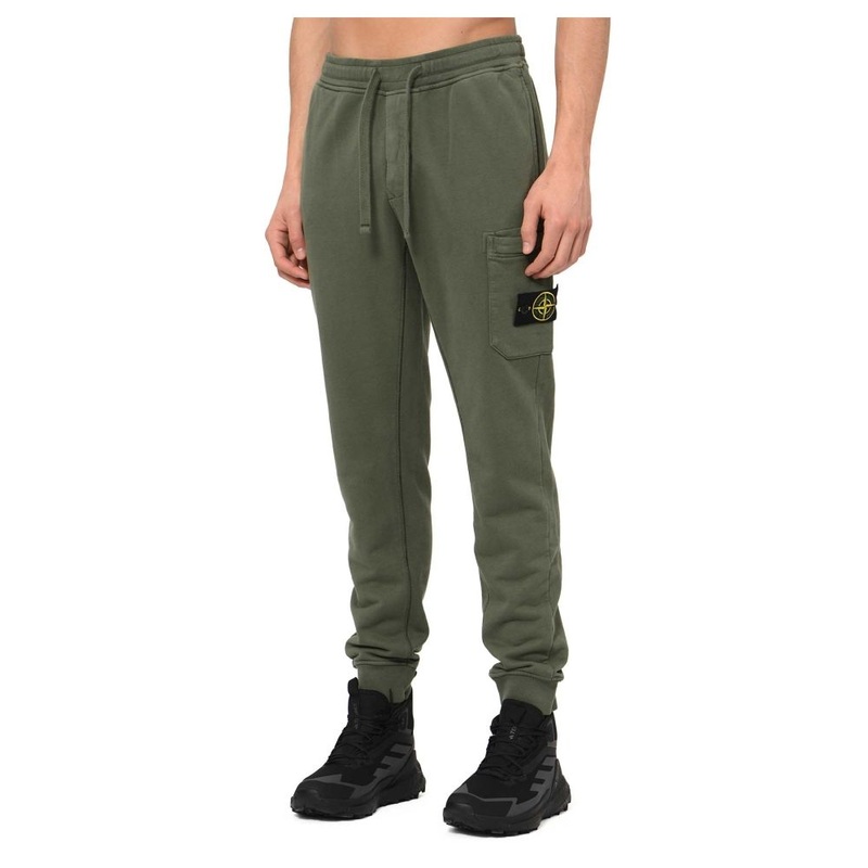 Stone Island Beige Cotton Men Trouser