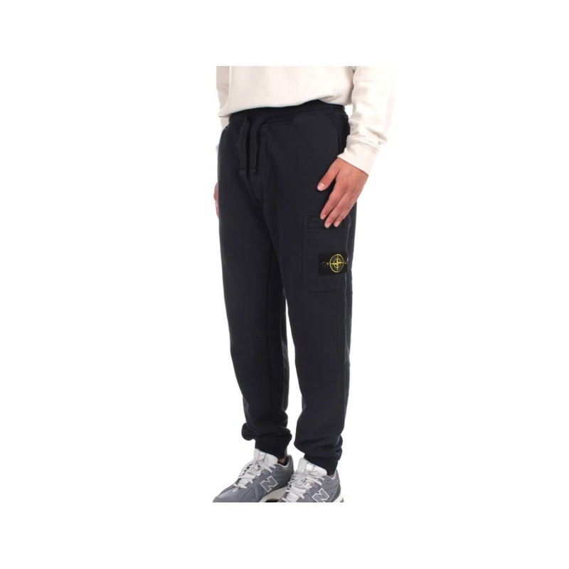 Stone Island Blue Cotton Men’s Track Pant