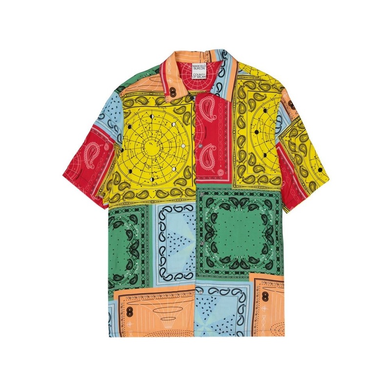 Marcelo Burlon Colour-Block Shirt