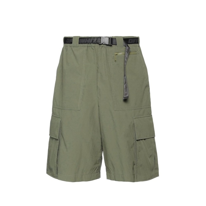 Off-White Bermuda Shorts|S