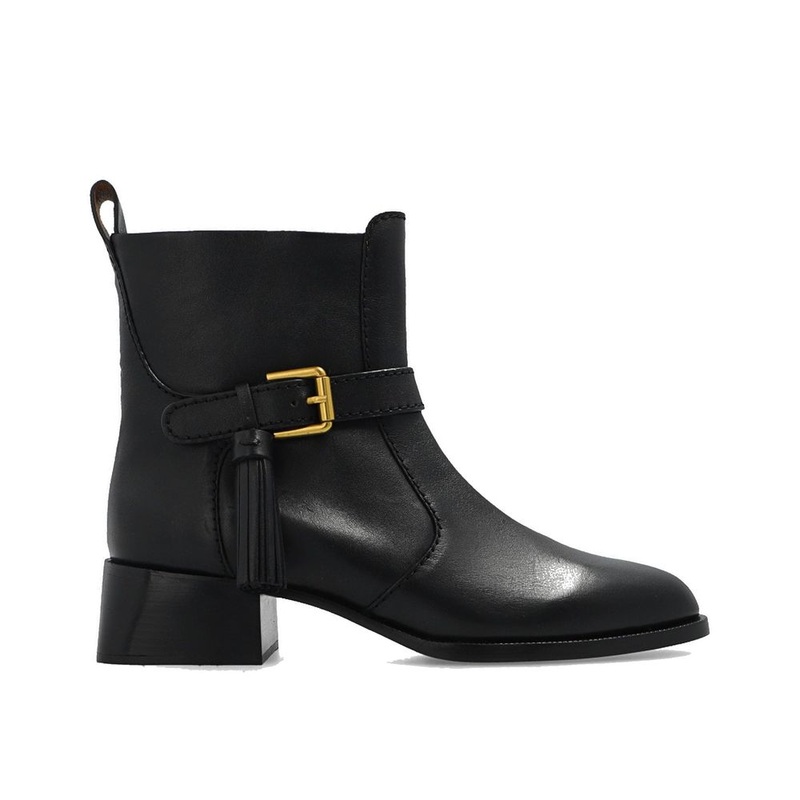 See By Chlo Lory Leather Ankle Boots
