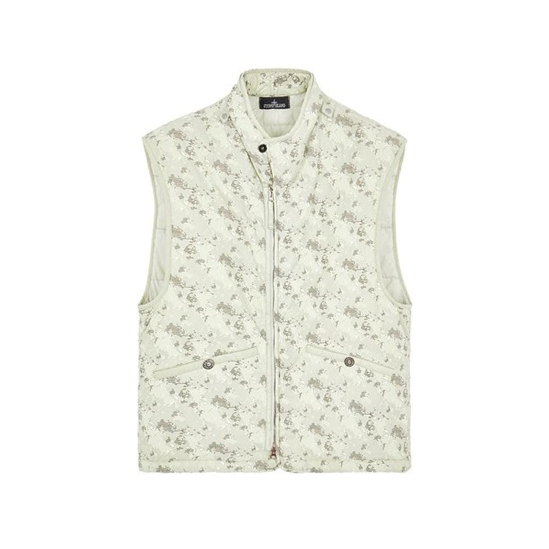 Stone Island Printed Brushed Gilet