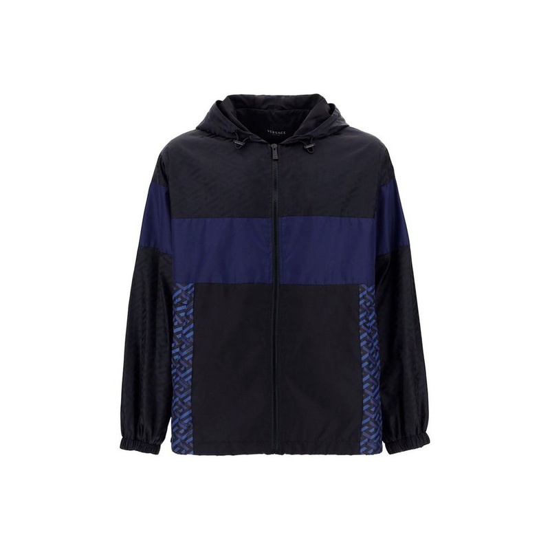 Versace Hooded Windbreaker Jacket