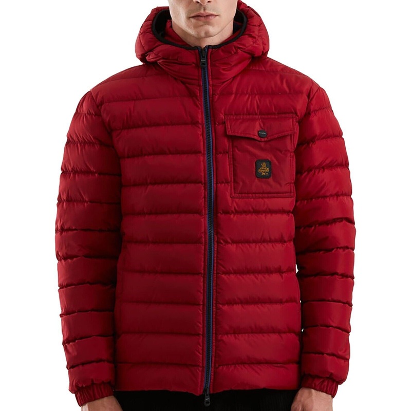 Refrigiwear Red Nylon Men Jacket