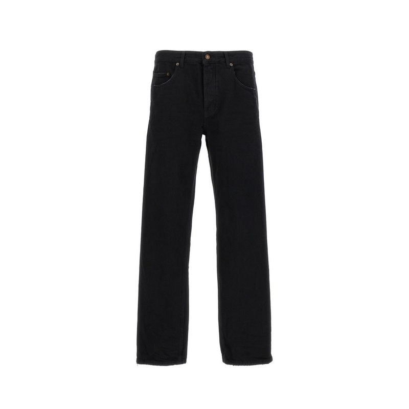 Saint Laurent Long Baggy Denim Jeans