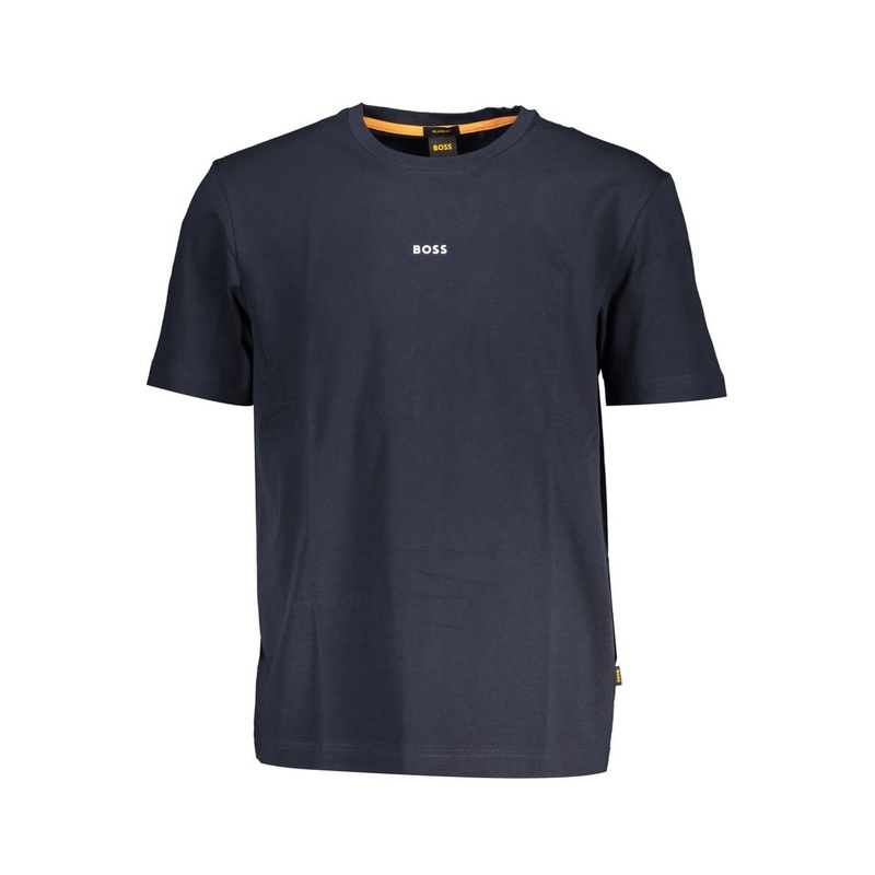 Hugo Boss Blue Cotton T-Shirt|XL|L