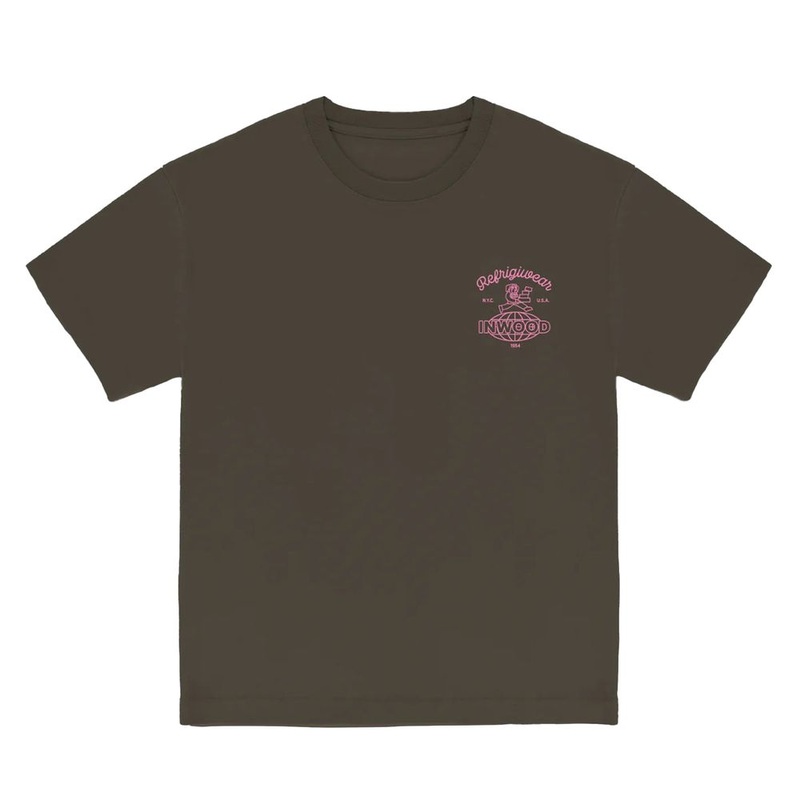Refrigiwear Brown Cotton T-Shirt