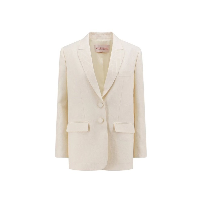 Valentino Wool And Silk Toile Iconographe Jacket