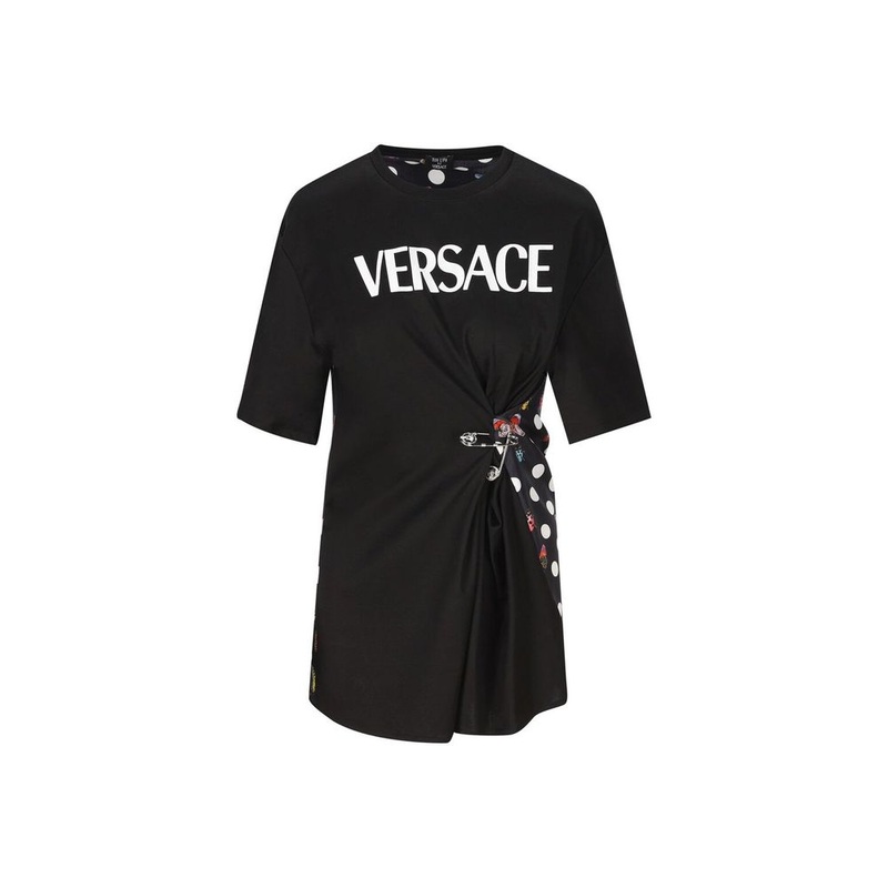 Versace x Dua Lipa Butterfly Print T-shirt