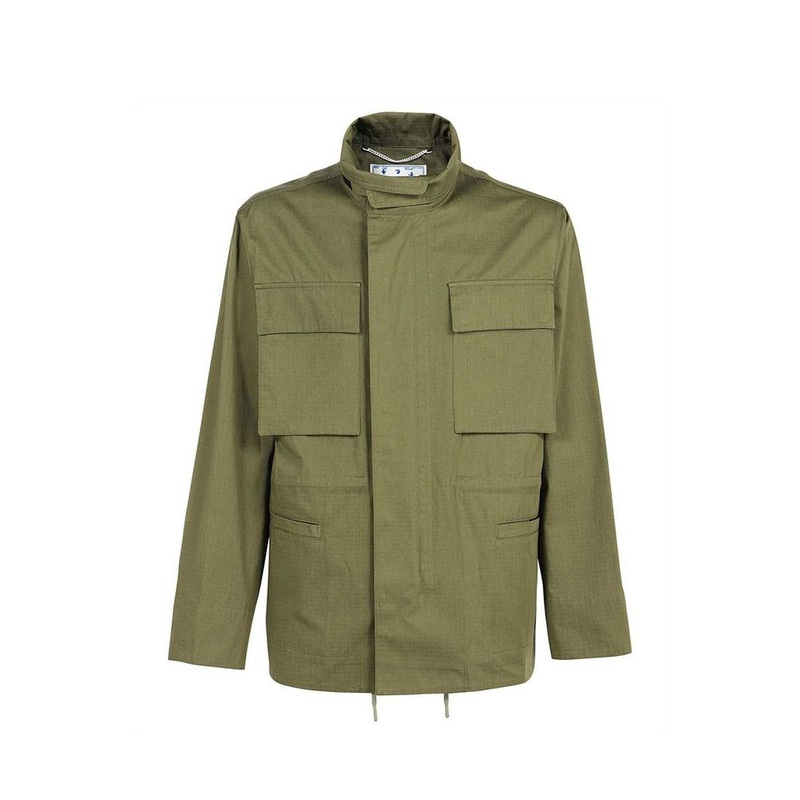 Off-White Arrow Field Cotton Jacket